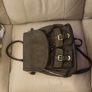Madison west leather backpack